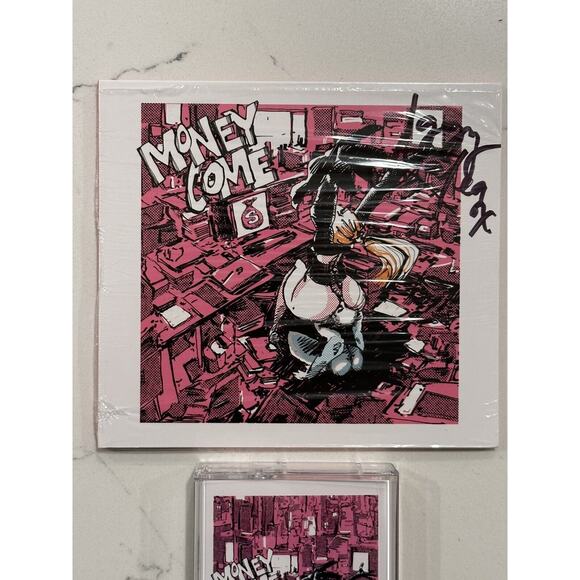 Iggy Azalea Signed CD And Cassette - Money Come - Autographed CD And Cassette - Picture 2 of 6